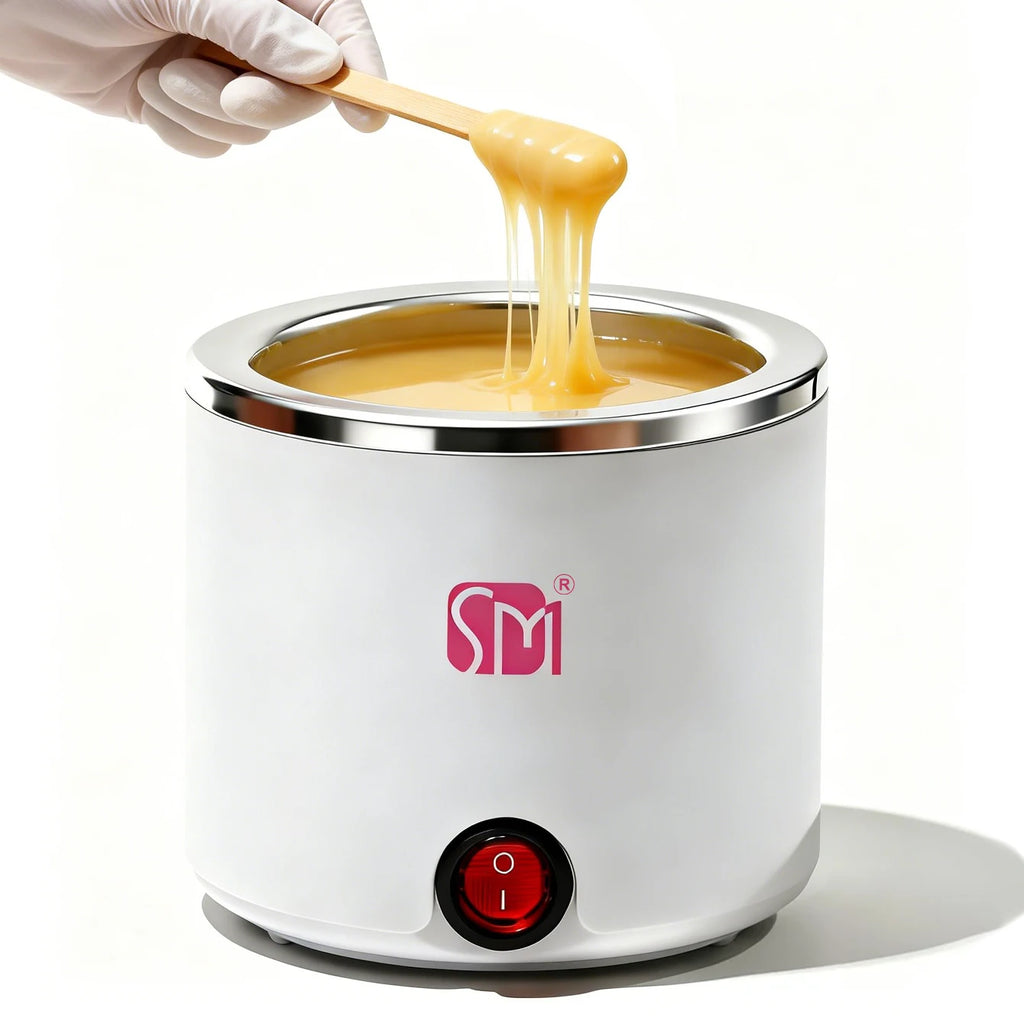 LULAA Waxing Wax Warmer for Hair Removal Quick Heating Wax Melt Warmer Easy to Use at Home Waxing Kit for Women Use