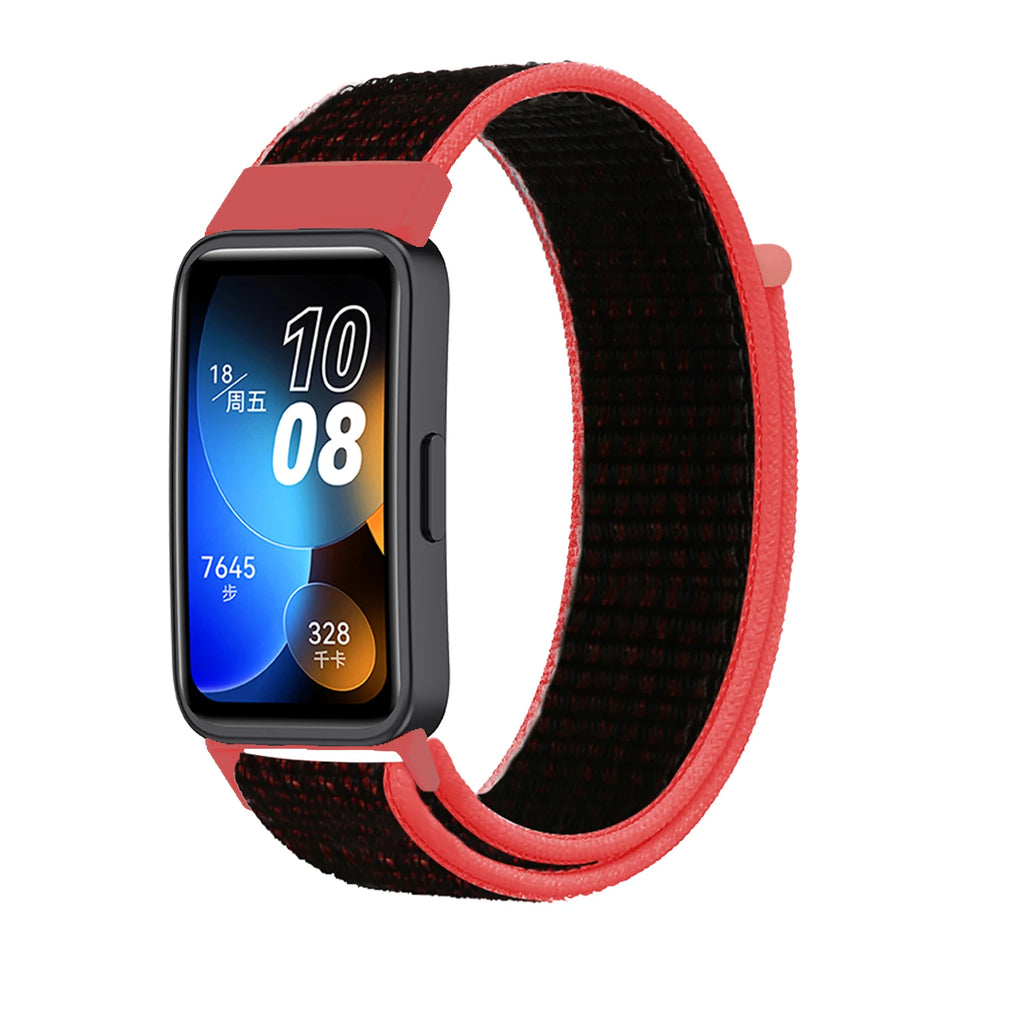 Strap for Huawei Band 10 8 9 7 Band Accessories Nylon Loop Smart Watch Replacement Belt Wristband Sport Bracelet Band 7 Bracelet