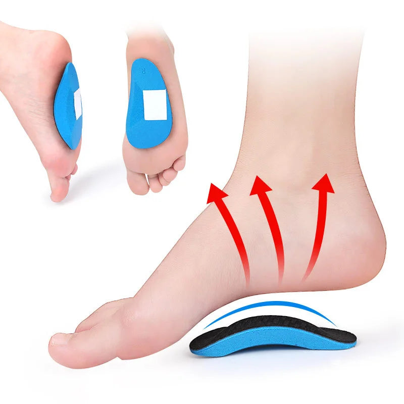 4/2PCS EVA Flat Feet Arch Support Orthopedic Insoles Pads for Shoes Men Women Foot Valgus Varus Sports Insoles Shoe Inserts