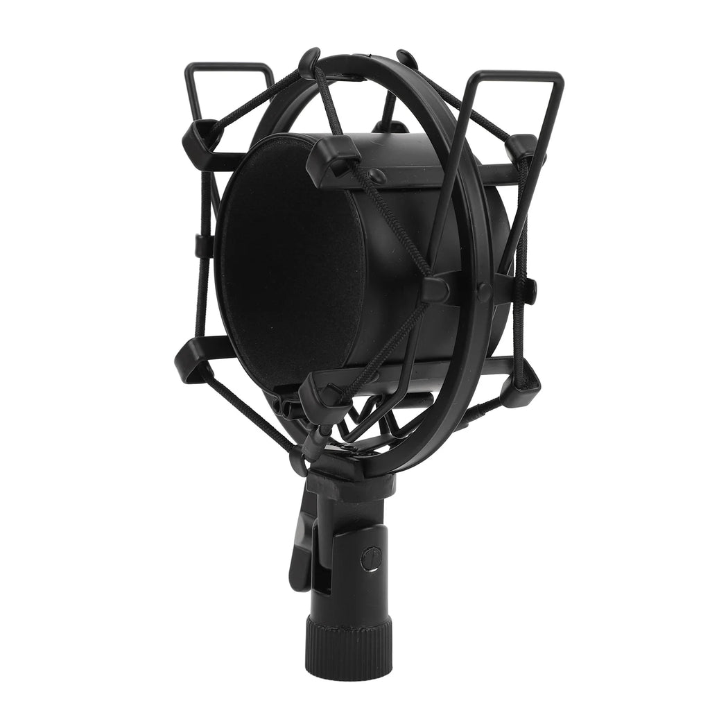 65mm Microphone Shock Mount Mic Clip Holder Anti Vibration for 55‑65mm Diameter Studio Mic new