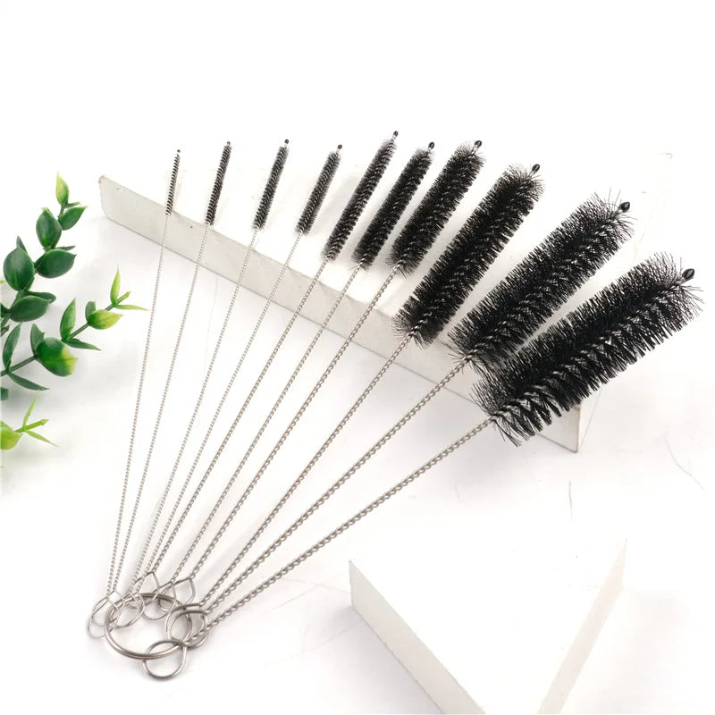 10PCS Kitchen All for Convenience Straw Cleaning Brush Bottlebrush Clean Baby Bottles Cleaning Brush Magic Sponge Cleaning Home