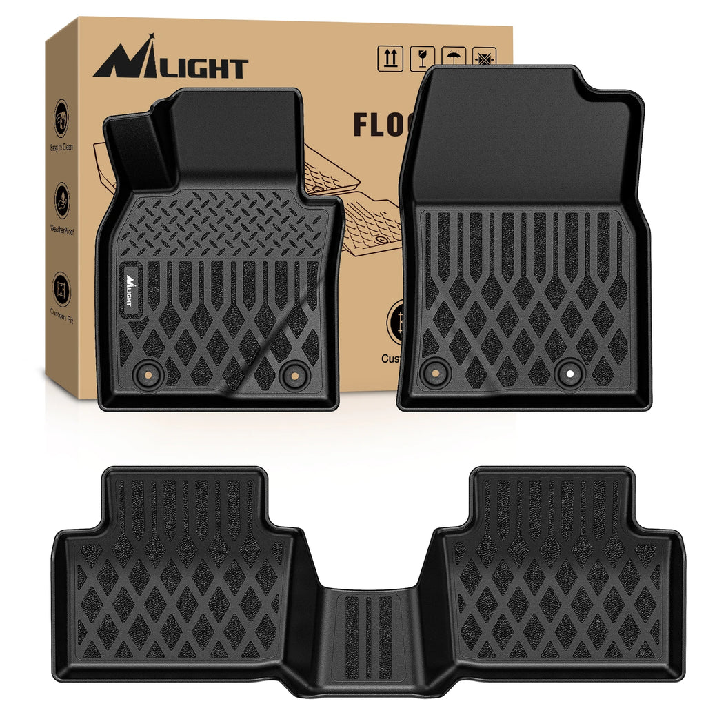 Nilight Custom Fit TPE Floor Mats All Weather Waterproof Heavy Duty Car Floor Liners for Mazda CX-5 2017-2025 Mazda3 2014-2018 2019-2025 Mazda6 2014-2021 CX-30 2020-2025 CX-50 2023-2025 CX-90 2024-2025 3 Row