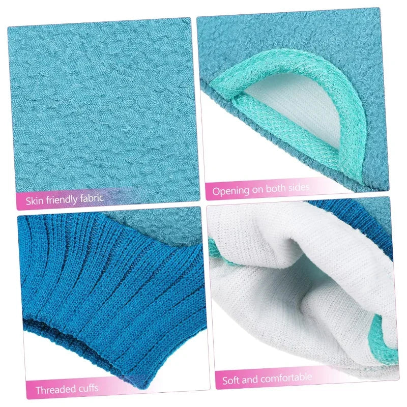 Exfoliating Gloves Dead Skin Bath Shower Spa Massage Body Bath Towel