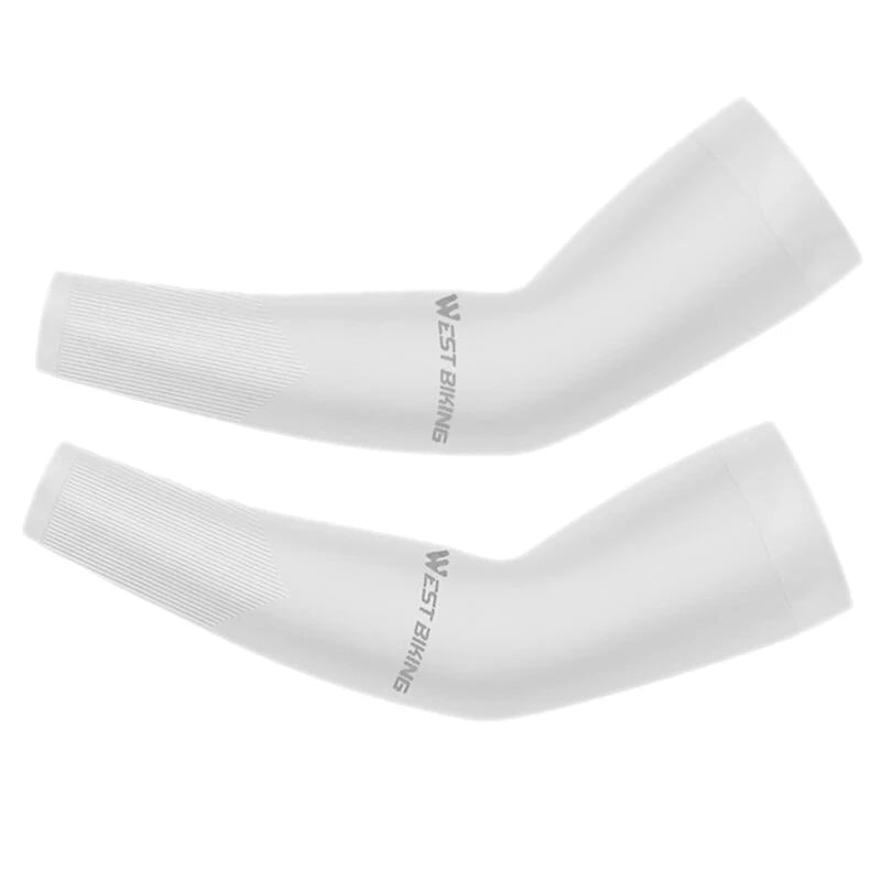 1 Pair Arm Sleeves Summer Sun UV Protection Ice Cool Cycling Running Fishing Climbing Driving Arm Cover for Men Women