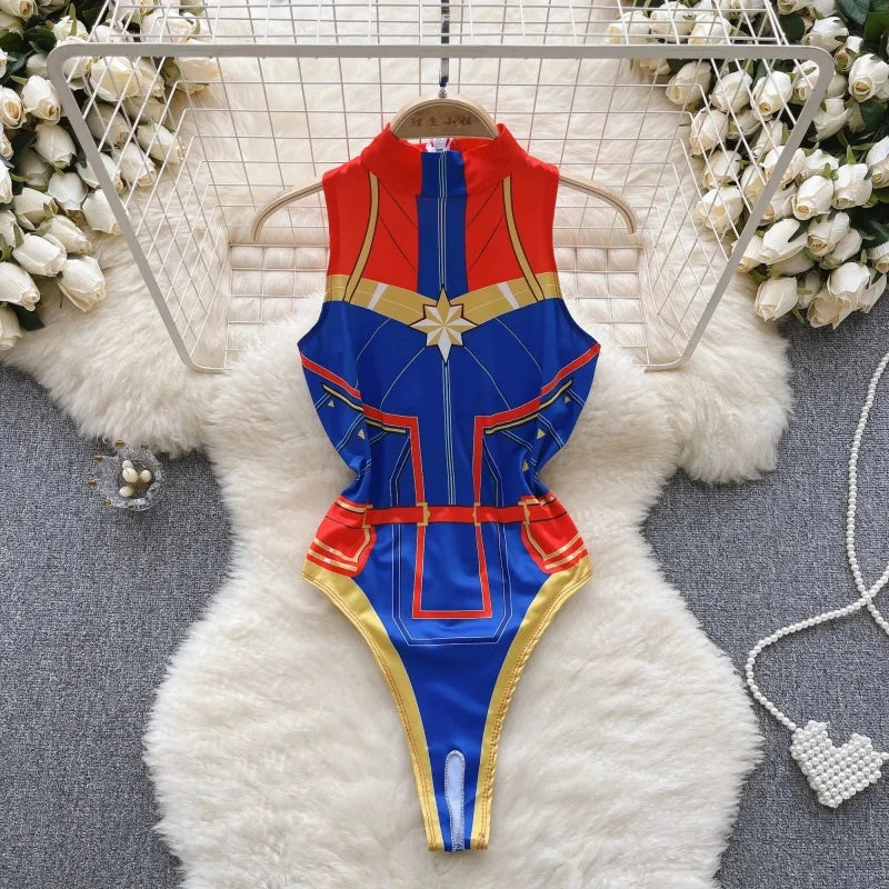 Woman Fashion Comfortable Jumpsuit Women Uniform Sexy Party Hotsweet Outfit Women Cool style Long Sleeve Jumpsuit Set Halloween