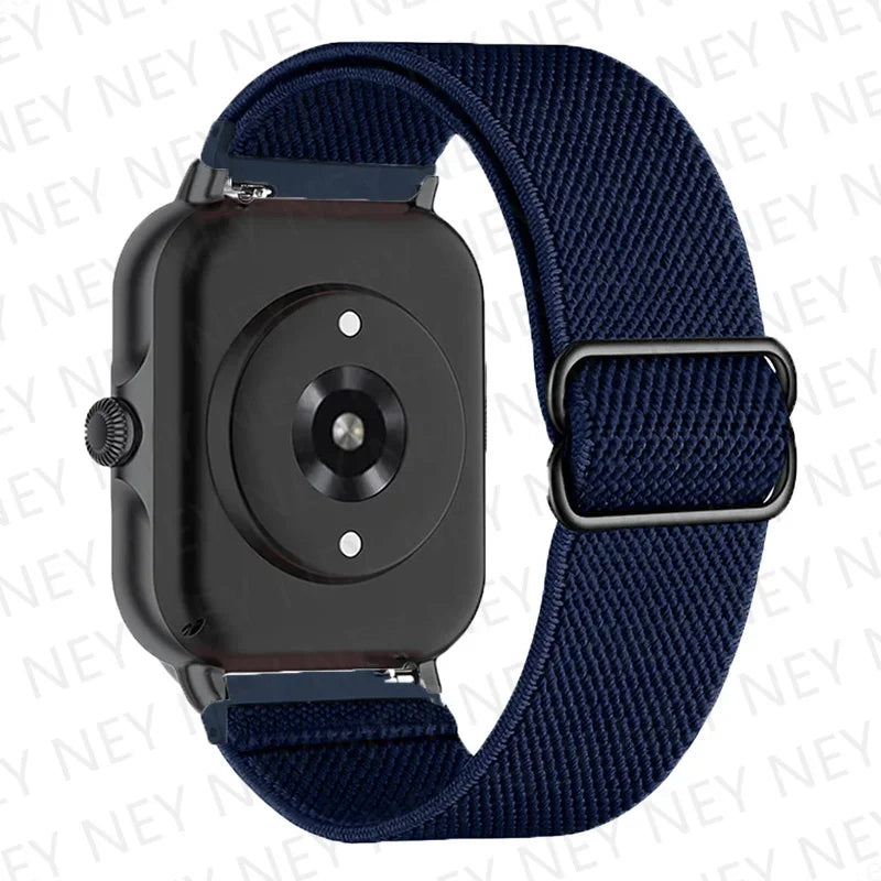 Shiny Elastic strap For Amazfit gts 4-3-2-2e-mini/bip-U-S-lite/Stratos 2 20mm/22mm band Bohemian Pride bracelet gtr-4-3-3pro-2e