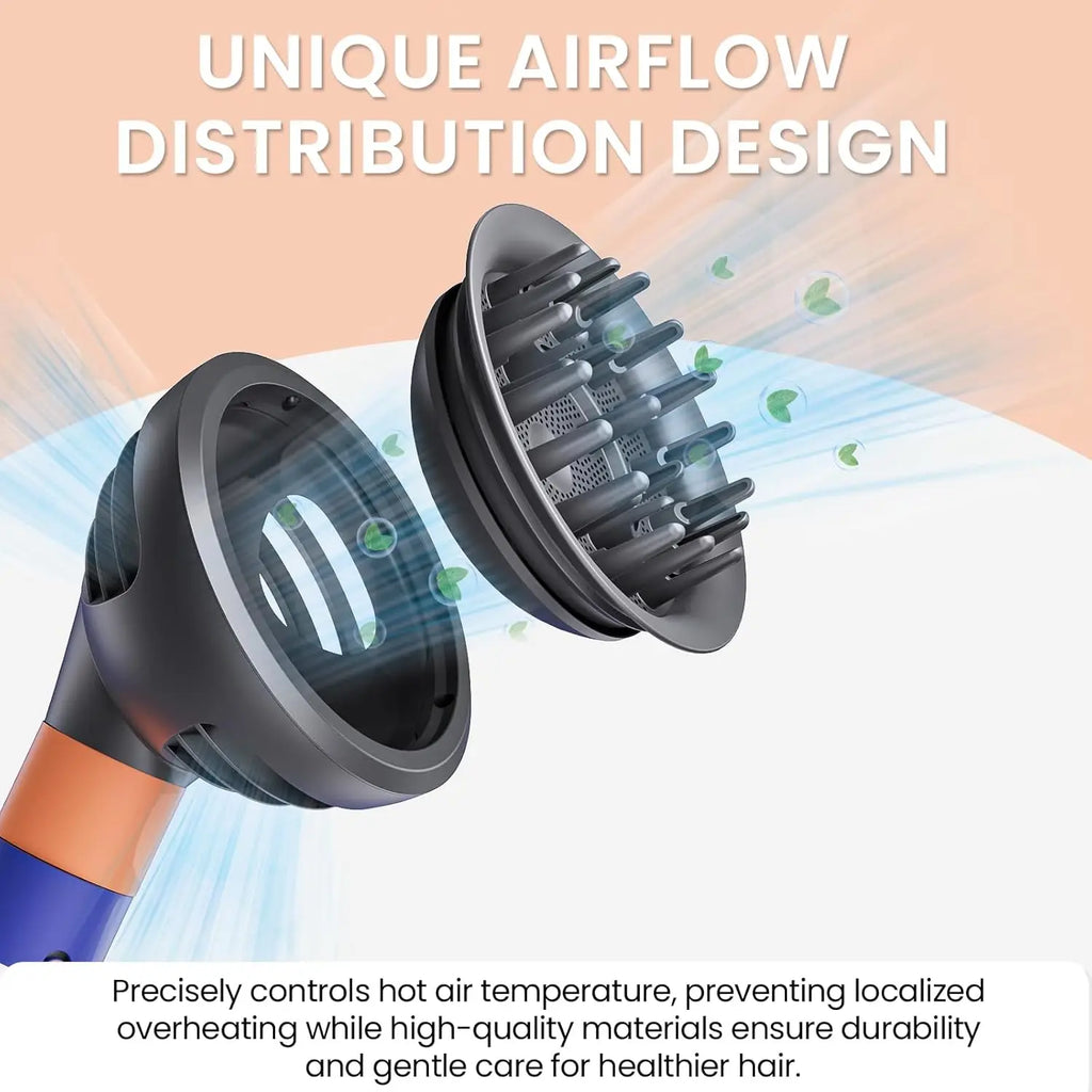 Hair Styler Nozzle For Dyson Airwrap HS01 HS05 Sencicimen X9 Hair Dryer Accessories Multi Hair Curler Hard Soft Smoothing Brush