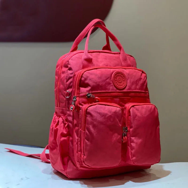 Korean Style Casual Backpack Women Lightweight Mini Backpack for Daily Commute Travel, Cute School Bag