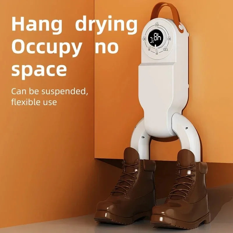 Shoe Dryer Adjustable Smart Timer Quick Drying Deodorizing Sterilizing Heater Warmer Household Footwear Care