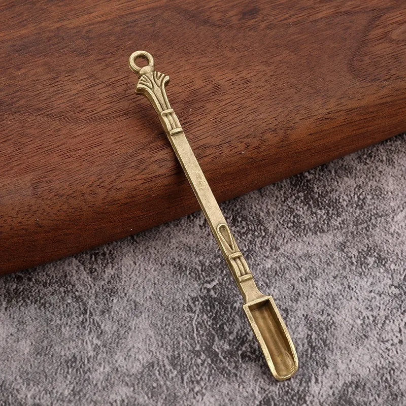 Metal Mini Shovel Spoon Medicine Spoon Micro Debugging Shovel Dessert Salt Teaspoon Mini Powder Spoon Kitchen Accessories