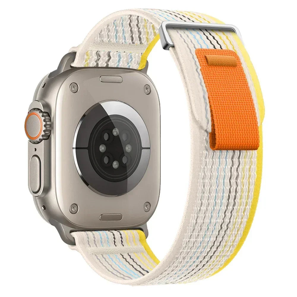 Trail Loop Strap For Apple Watch Ultra 3/2 49mm Series 11 10 9 8 7 46mm 45mm 41mm 42mm Sports Nylon Wristband iWatch 6 5 SE 44mm