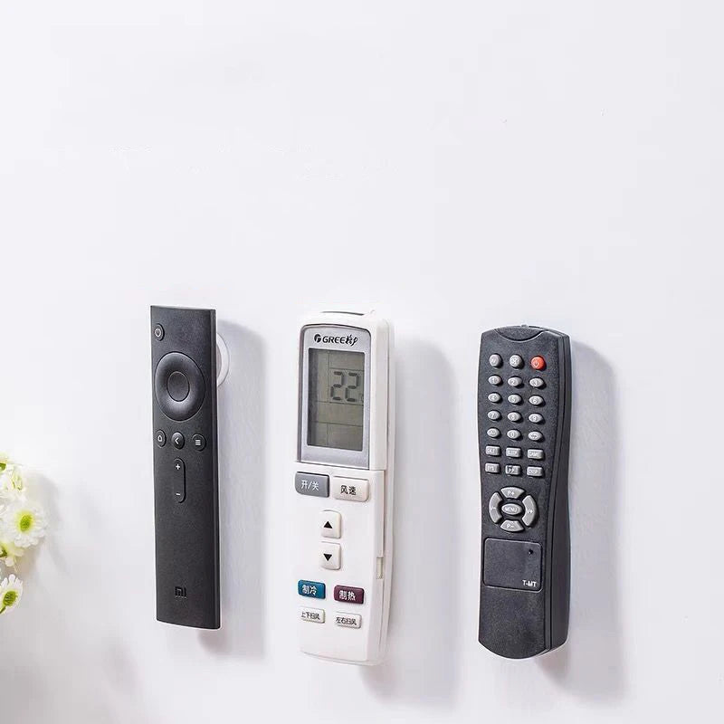 Magnetic Remote Control Holder Wall Mount Adhesive Remote Control Holder Strong Hold TV Remote Holder For Home Office