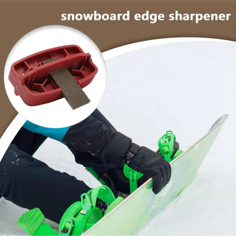 Snowboard Edge Bevel Tuning Kit Ski Edge Sharpener Trimmer Tuner Repair Tool Skate Sharpening Tool Side Ski Angle Tool
