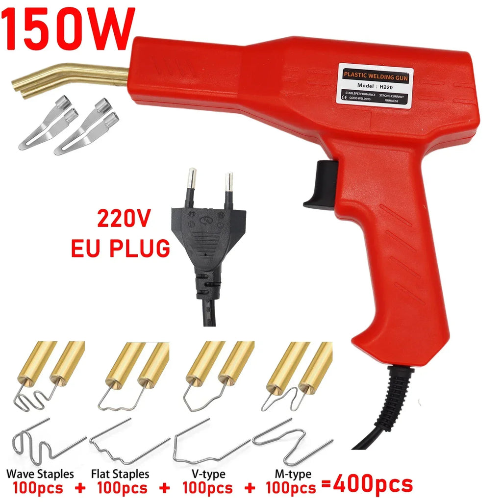 150W High Efficiency Plastic Welding Tool for Hot Stapler Set for Car Bumper Repair