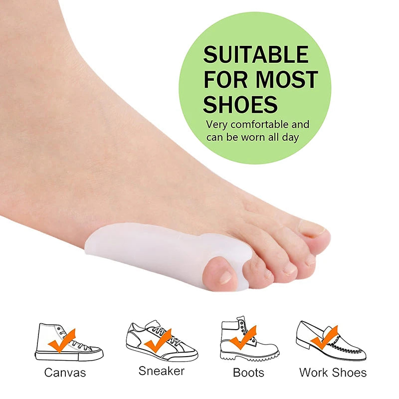 Gel Pinky Toe Separators – 2 to 20 Pack