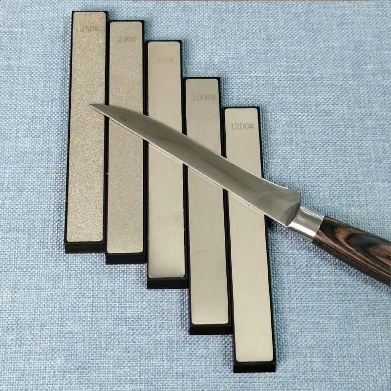 10Pcs Multi Purpose Diamond Grinding Stones Blade Correction Abrasive Sheets For Outdoor Knives Sharpening