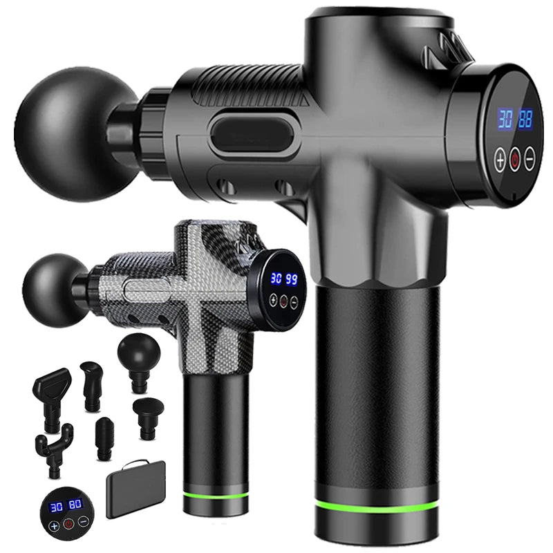 Massager Body Neck Back Deep Tissue Muscle Relaxation Fitness Tool For Shoulder Fascial Massage Gun Electric Percussion Pistol