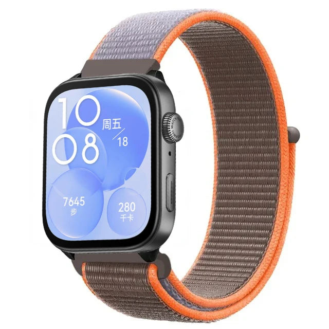 Nylon Loop Strap For Huawei Watch Fit 5/4/3 Sport Breathable Replacement Bracelet Wristband Huawei Watch Fit 4 5 Pro Accessories