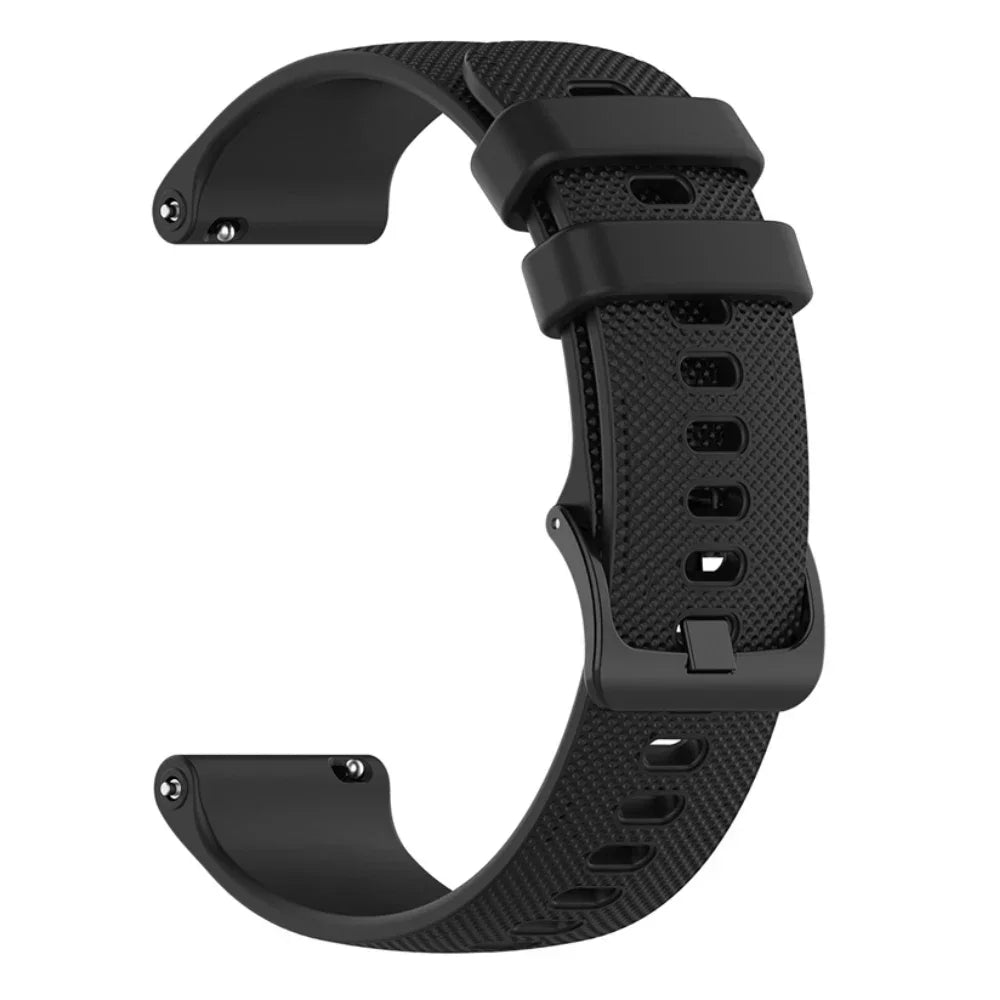Sports Silicone 20mm 22mm Watch Strap For Garmin Venu 3 Band Forerunner 265 255 Music Vivoactive 4 For Garmin Venu Sq 2 Bracelet