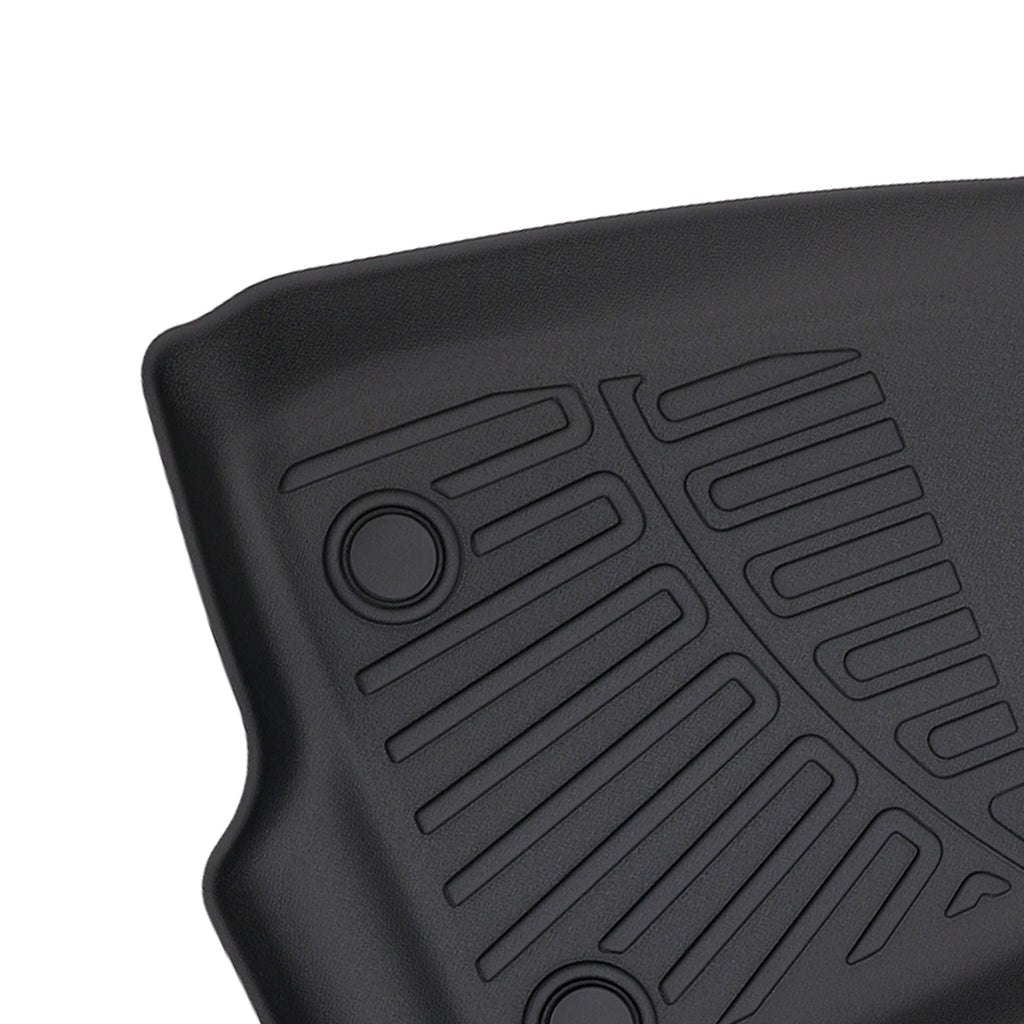 Floor Mats Liner for Jeep Wrangler JL 4-Door 2018-2024 TPE Car Mat Front & Rear
