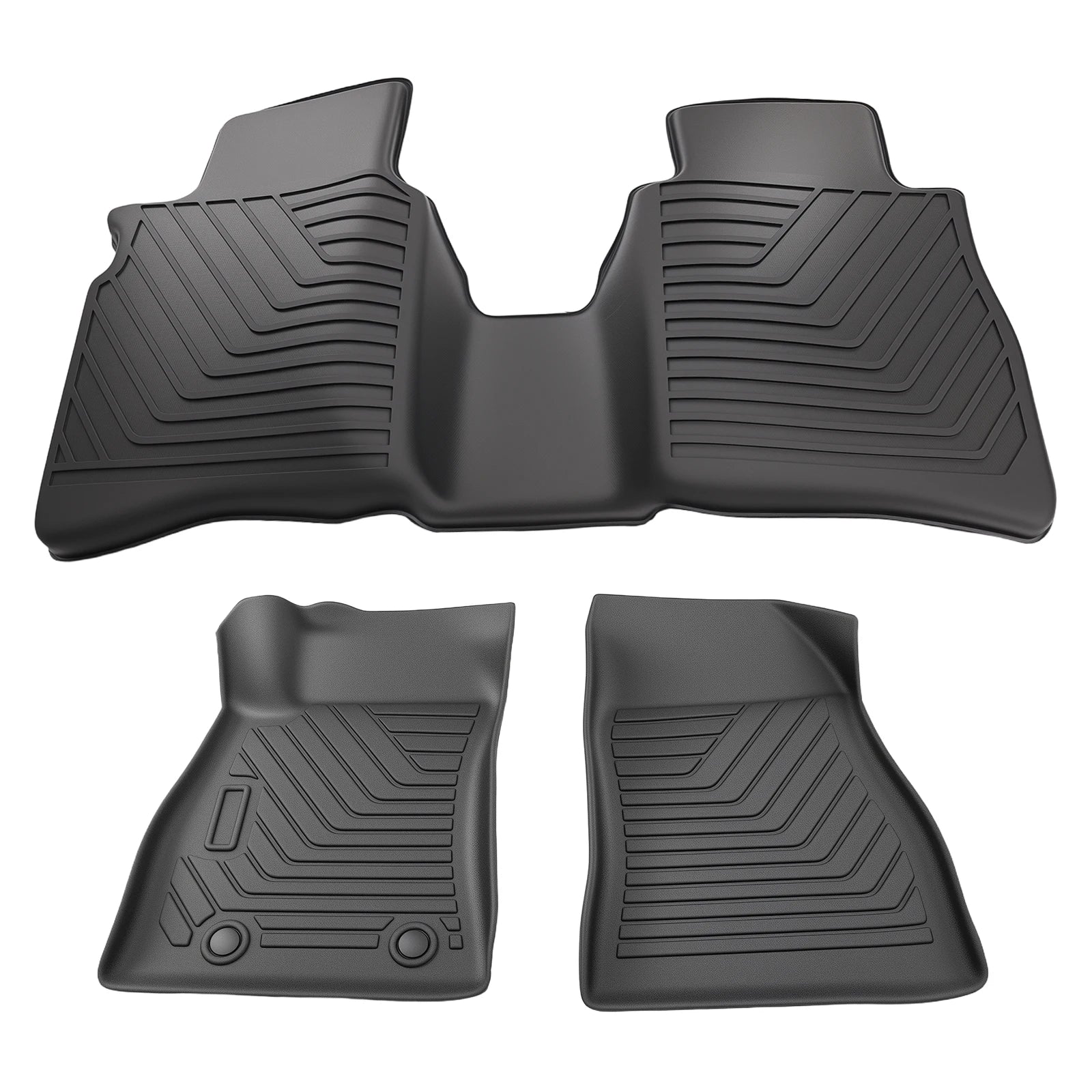Waterproof Floor Mats Liner for Hyundai Elantra 17-20 Anti-Slip TPE Car Carpet