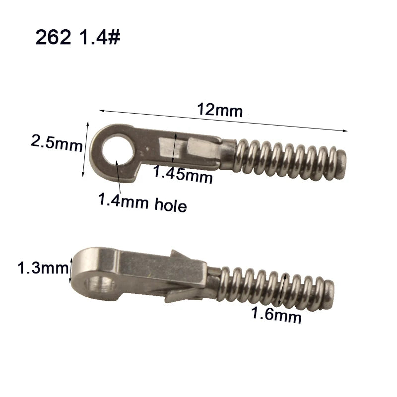 1800pcs Eyeglasses Spring Insert Glasses Repairing Flex Temples Optical Frame Broken Replacement Accessory