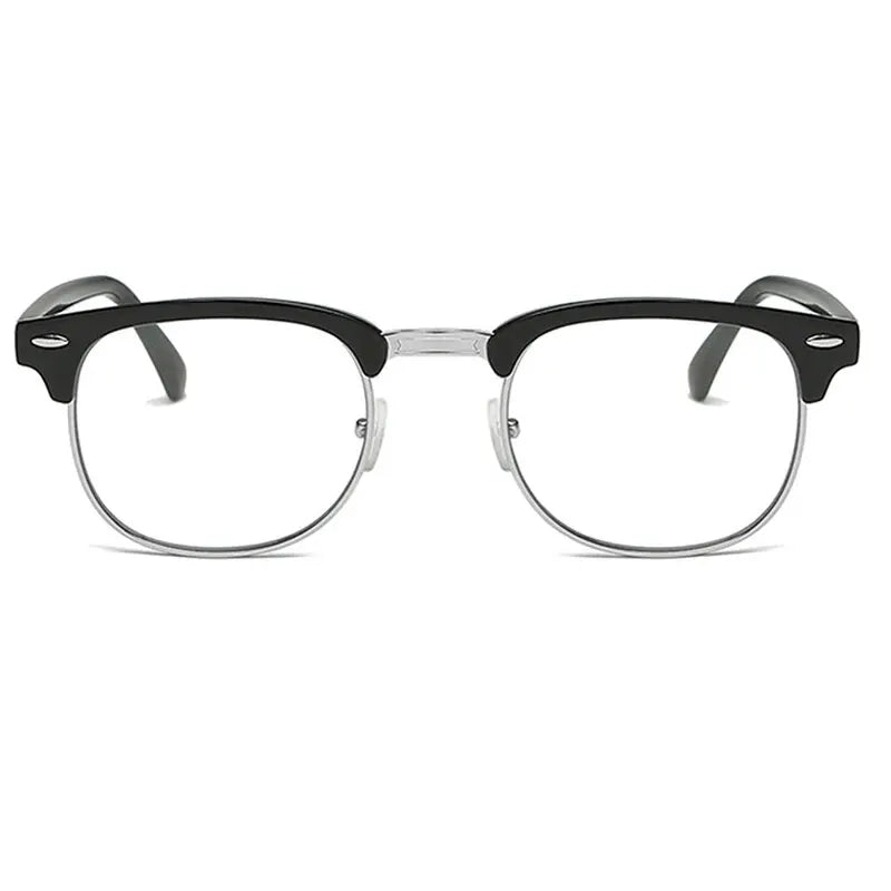 1pcs Men Retro Anti Blue Light Computer Glasses Reading And Gaming Glasses