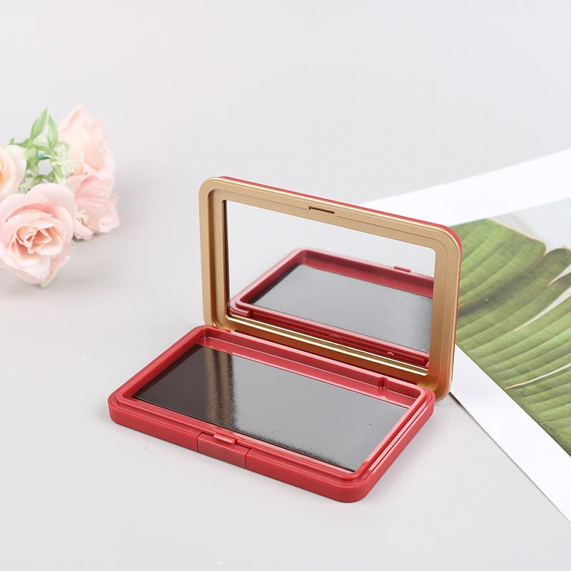 1pcs Matte Empty Magnetic Cosmetics Palette Eyeshadow Blusher DIY Makeup Box Glitter Makeup Dispensing Box