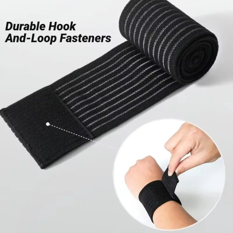 Hand Sport Wristband Adjustable Elastic Bandage Gym Support Wrist Brace Wrap Carpal Tunnel Sports Fitness Bracers Strap Stretchy