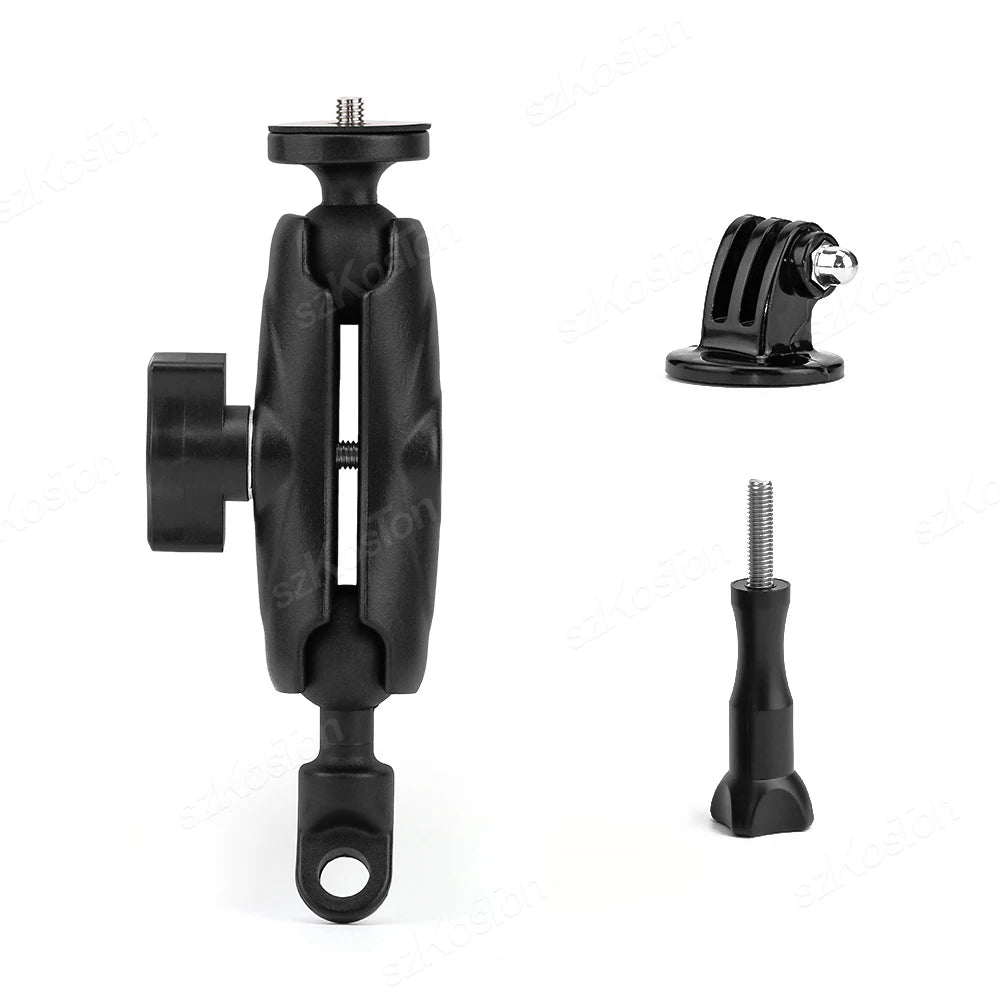 Bicycle Motorcycle Panoramic Selfie Stick Monopod Mount Handlebar Bracket For Insta360 X3 X4 X5 GoPro 13 12 11 10 DJI Accessory