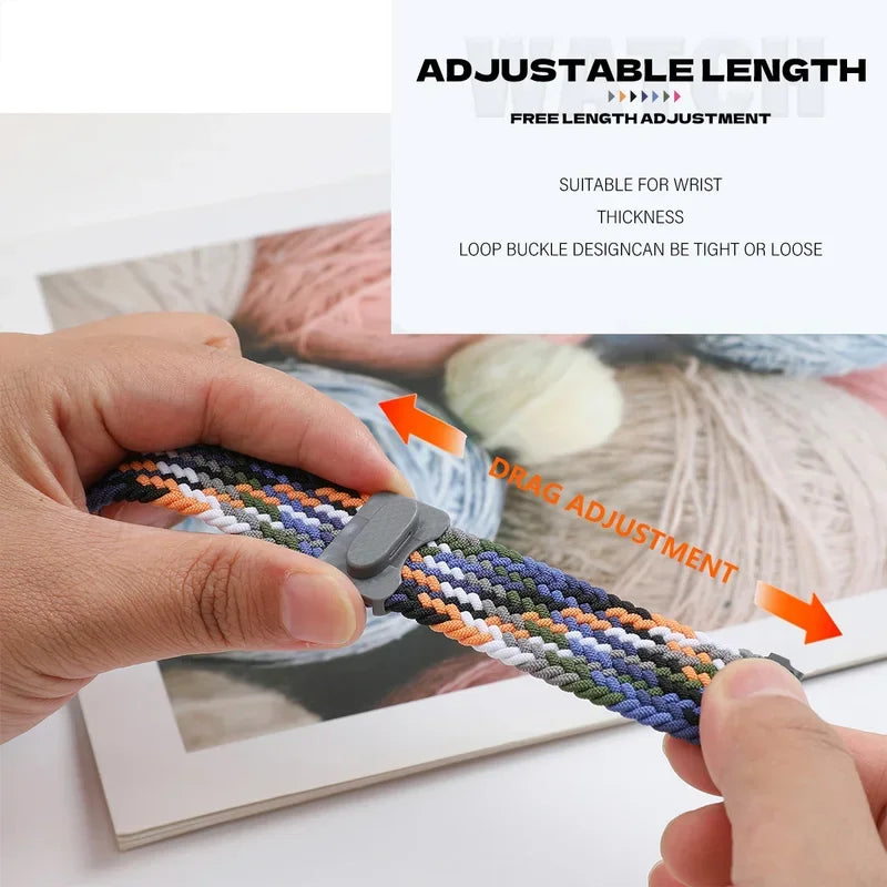 20mm 22mm watch Strap for Samsung Galaxy Watch 7/6/4/5/Pro/6 Classic/S3/active 2 Band Braided Bracelet Huawei GT 23 GT4 GT5 46mm