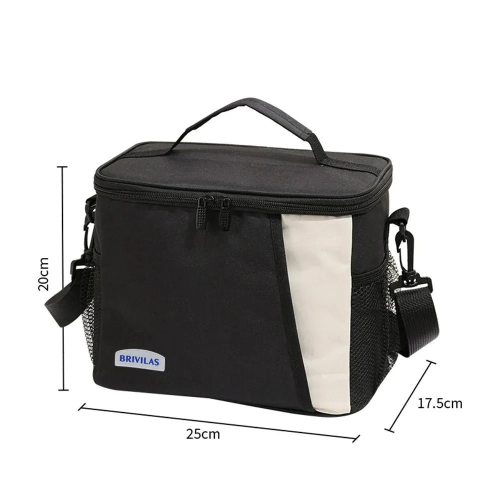 Insulated Lunch Bag Large Reusable Lunch Bags with Adjustable Shoulder Strap for Women Men, Ideal for Work, School & Outdoor Use