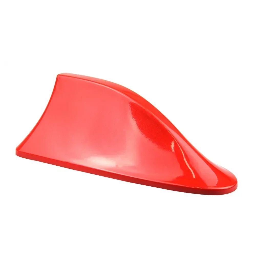 Universal Car Roof Shark Fin Decorative Aerial Antenna Cover Sticker Base Roof Carbon Fiber for BMW Honda Toyota Mazda Hyundai