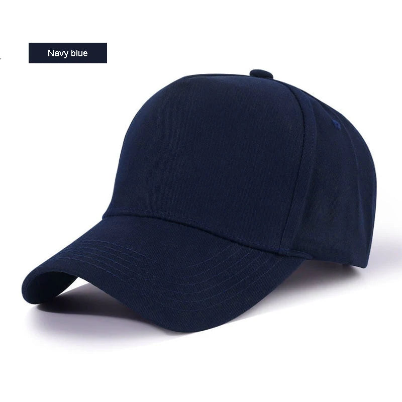 Custom Logo Embroidery Baseball Cap Diy Text Pattern Five panels Sun Hat Design Cotton Caps Wholesale Dad Hats
