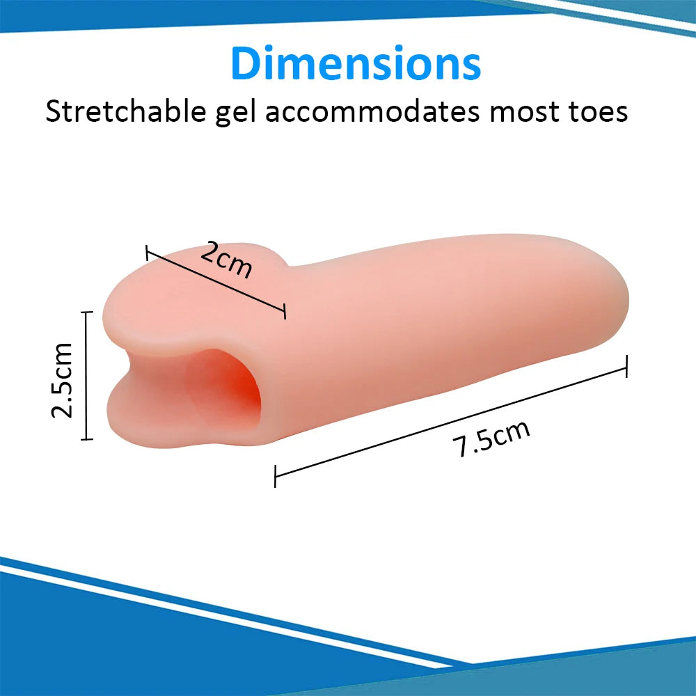Gel Pinky Toe Separators – 2 to 20 Pack