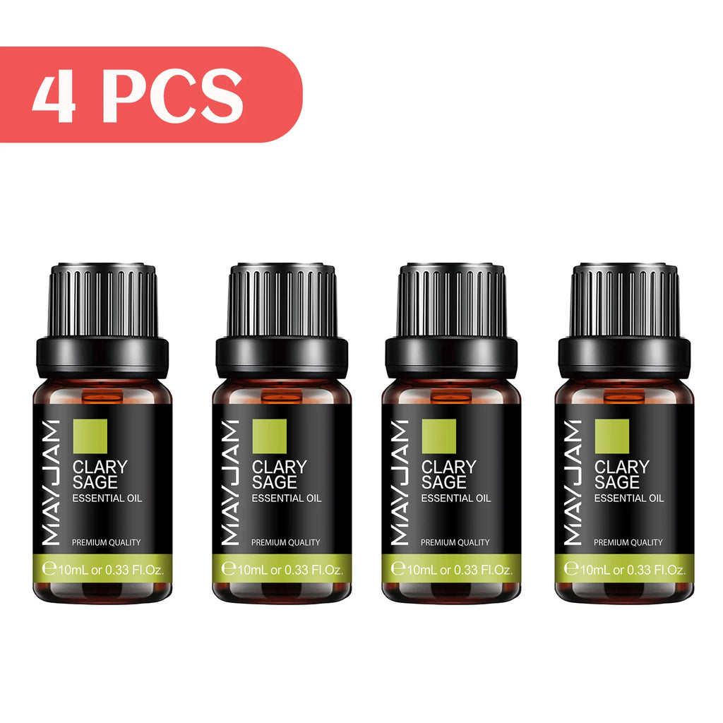 MAYJAM 10ML Myrrh Camphor Thyme Vetiver Cypress Cajeput Essential Oil For Humidifier Diffuser Burner Making Scented Candle