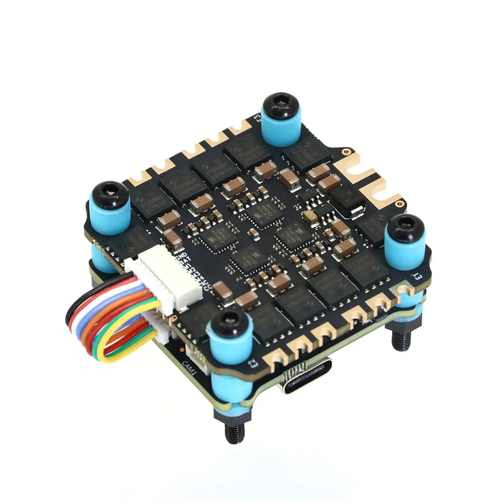 SoloGood 6S F722 60A Stack / 8S F722 60A Stack / 6S F722 80A Stack / 8S F722 80A Stack Flight Controller & BLHELI_S 4in1 ESC