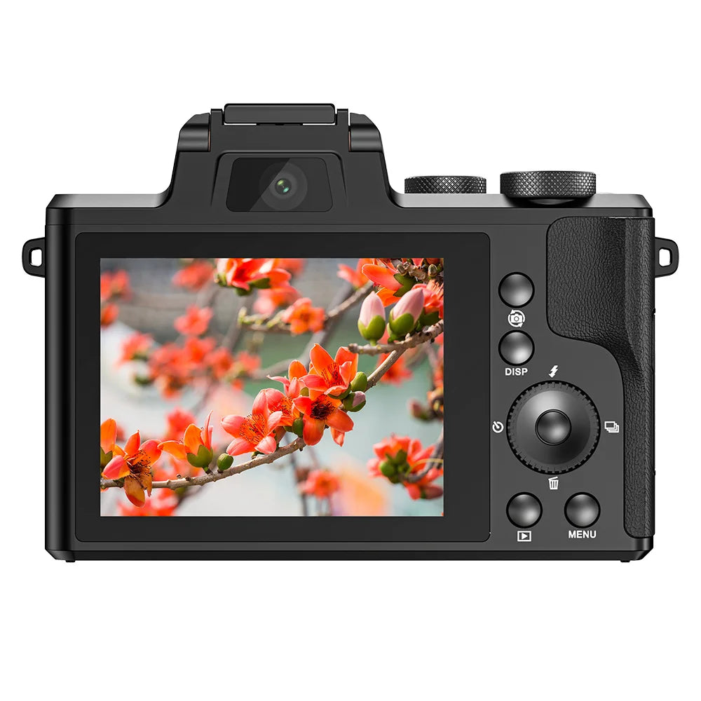 8K Digital Camera for Photography Autofocus WiFi 88MP Vlogging Camera with Dual-Lens 16X Digital Zoom Touch Screen Travel Camera