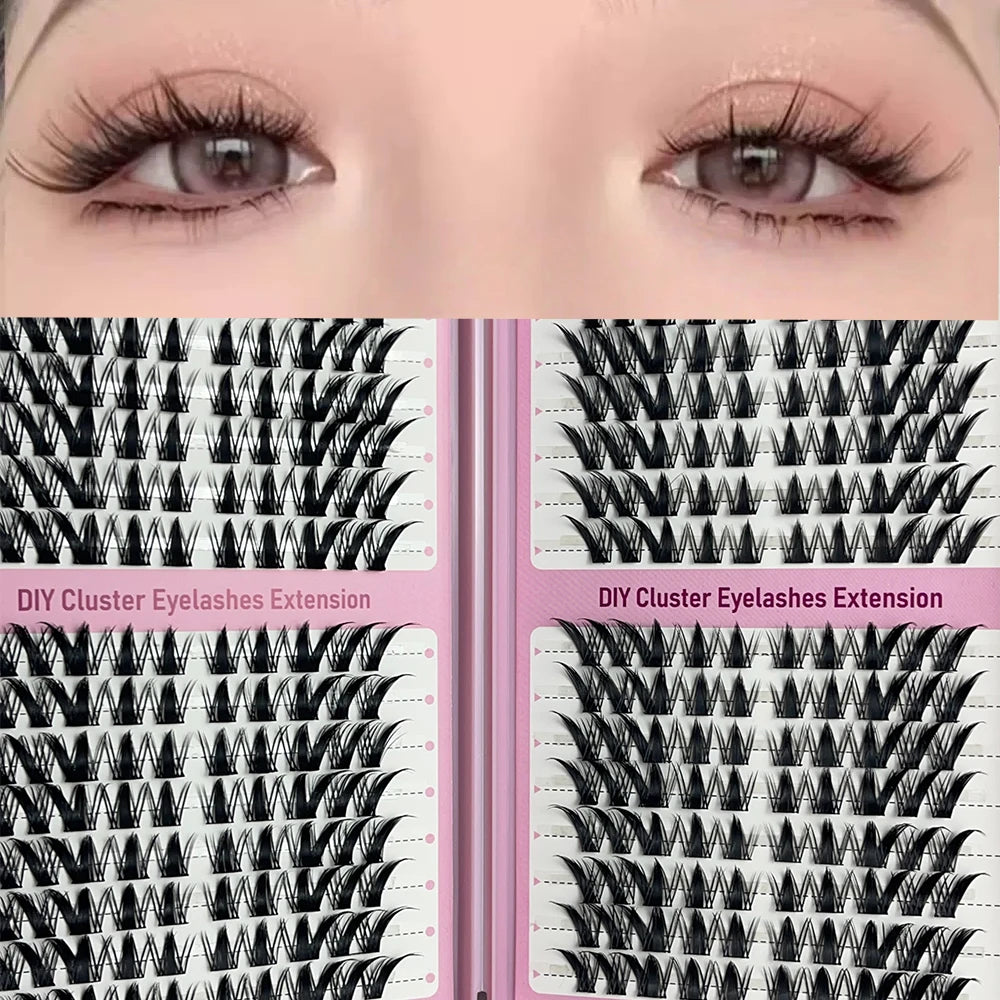 Eye Tail Lengthening False Eyelashes Individual Foxes Style Lashes Natural Cosplay Fake Eyelash Curling Wispy Eyelash Extension