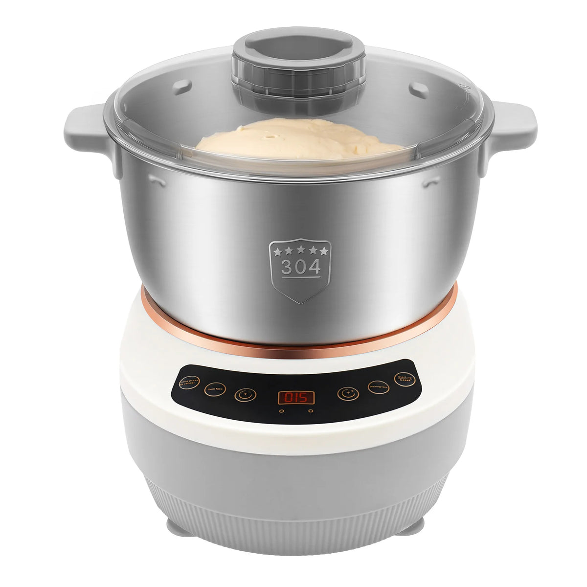 5L Electric Dough Maker US Standard with Ferment Function Electric Flour Kneading Machine Dough Mixer for Bread Pizza Dough