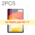 2-pack Glass For Xiaomi Redmi pad 2 pro 12.1/ for pad mini SE 10.6 8.7 11'' tablet Scratch Proof Tempered Glass Screen Protector