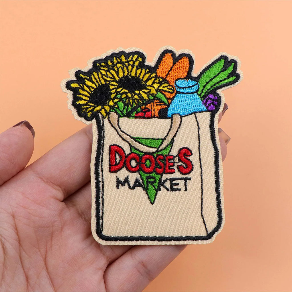 Cute Raccoon Patches On Clothes Cartoon Animals Embroidered Patches Sew Badges Iron On Patch DIY Clothing Accessories