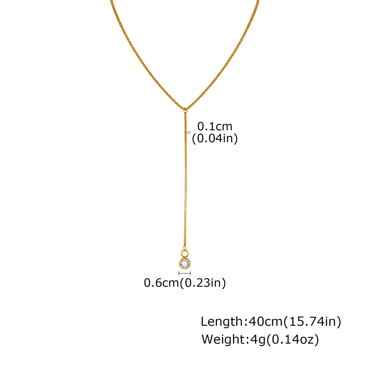 Stainless Steel Y Shape Pearl and Cubic Zirconia Pendant Neckalace For Women, Minimalist Personal Gold Plated Jewelry