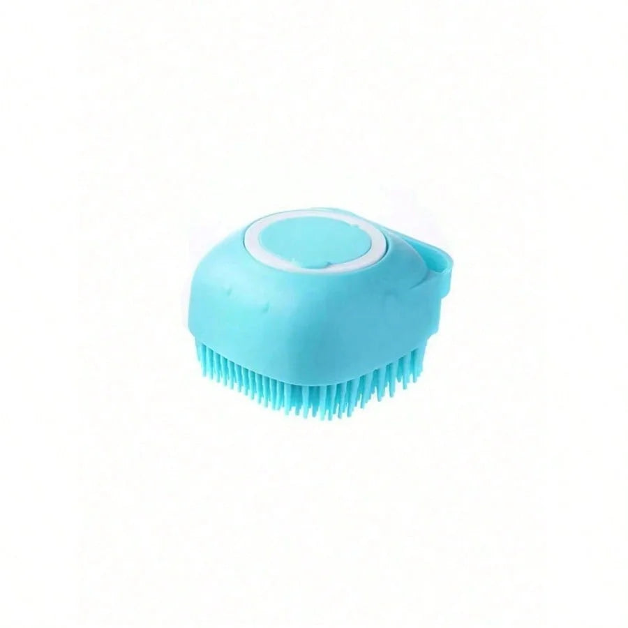 Pet Shampoo Brush,Dog/Cat Bath Brush, Silicone Pet Brush With Shampoo Dispenser,Pet Grooming,Silicone Massage Rubber Bath Comb With Shampoo Dispenser,Dog Brush, Cat Brush,Cat Bath, Dog Bath,Dog/Puppy Massage Brush,Pet Silicon