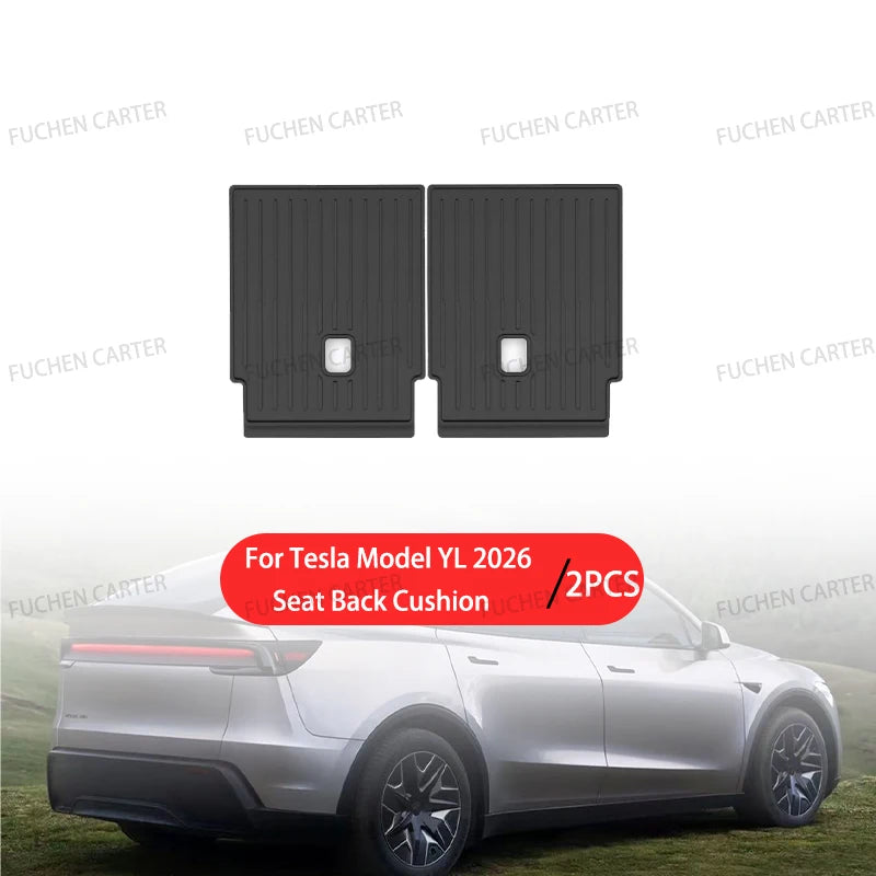 Car Floor Mats for Tesla NEW Model YL 2026 Car Four Seasons Waterproof Non-slip Floor Mat Trunk Mat TPE Special Car Accessories