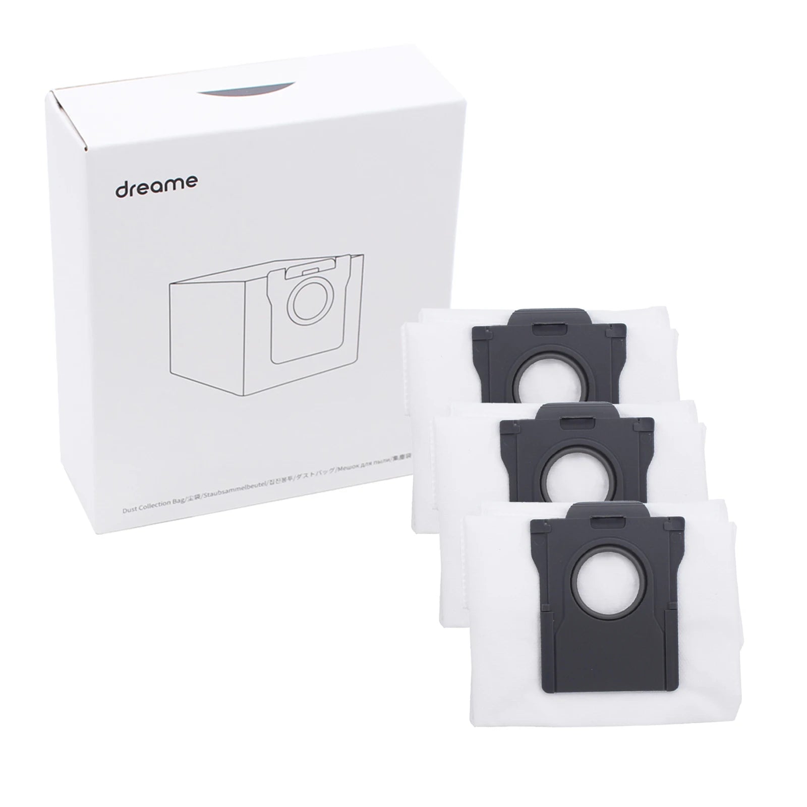 【Optional 】Original Dreame X40 Ultra Robot Vacuum Accessories ,Roller brush ,Filter ,Dust bag ,Mop cloth ,Side brush.