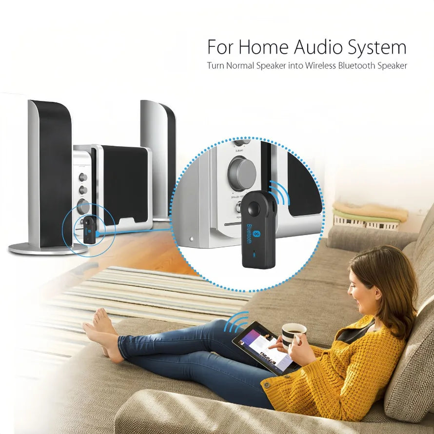 2 in 1 wireless Bluetooth 5.0 receiver 3.5mm jack for car music audio aux A2DP headphone transmitter adapter reciever handsfree