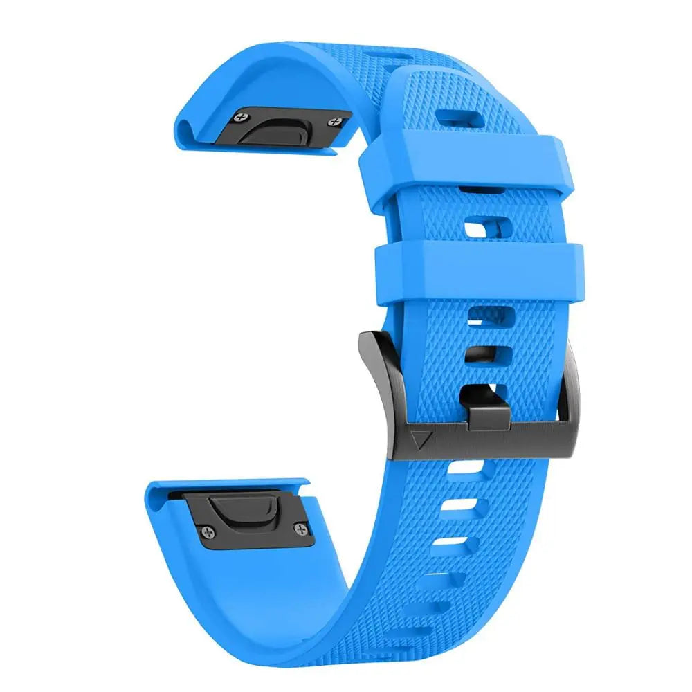 26mm 22mm Watch Strap Bracelet For Garmin Fenix 7X 7 6X 6 Pro 5X Plus 3HR 955 945 Wristband Epix Gen 2 MK2i Tactix Silicone Band