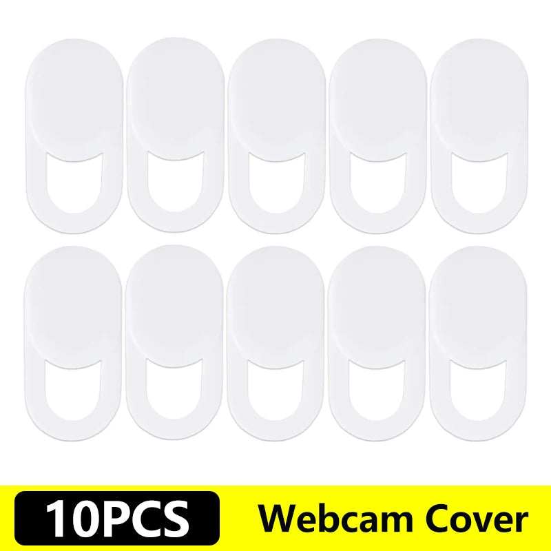 1-20Pcs Ultra-Thin Laptop Webcam Cover Self-adhesive Lens Protector For iPad Tablet PWeb Mobile Phone Lenses Privacy Sticker