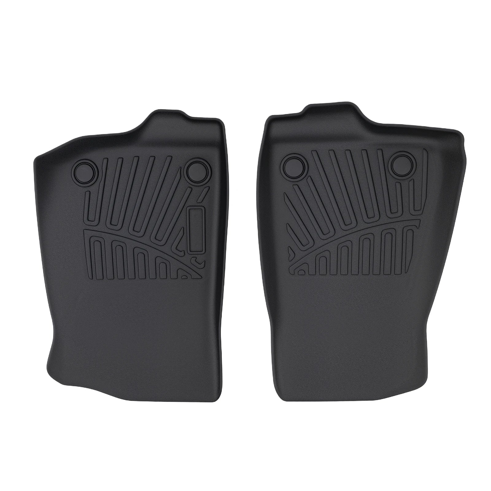 Floor Mats Liner for Jeep Wrangler JL 4-Door 2018-2024 TPE Car Mat Front & Rear
